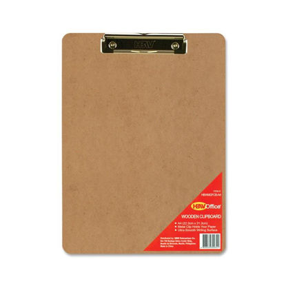 Picture of Hbw Clipboard (Natural Wood Color) A4