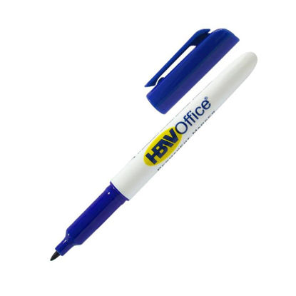 Picture of Hbw 600 Marker (Fine Point) Blue