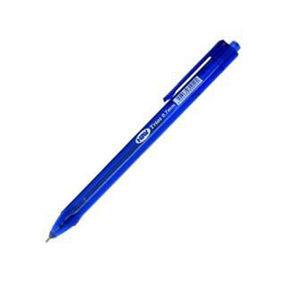 Picture of Hbw Trios Retractable Oil Gel Pen Blue
