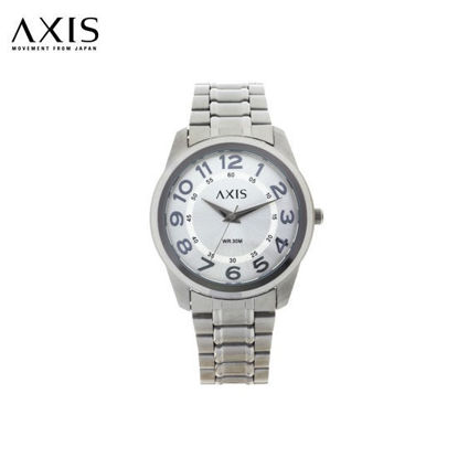 Picture of Axis Bruno Silver Dial Silver Strip for Men AE1248-0103