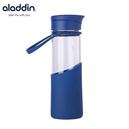 Picture of Aladdin Enjoy Glass Water Bottle Blue (0.5L)