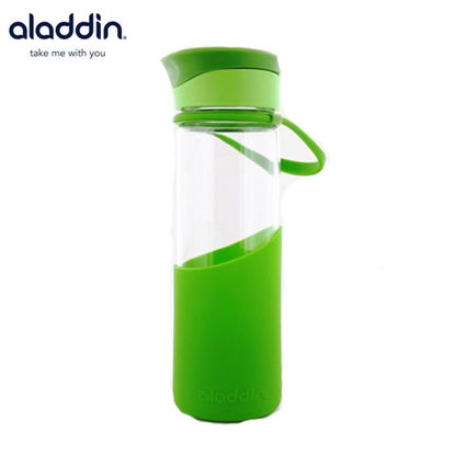 Picture of Aladdin Enjoy Glass Water Bottle Green (0.5L)