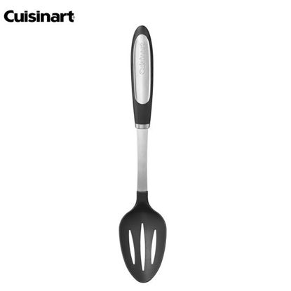 Picture of Cuisinart Elements Black Collection Nylon Slotted Spoon 