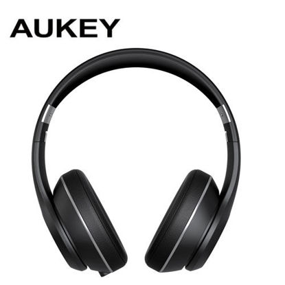 Picture of Aukey  Folable Bluetooth Headphone Black