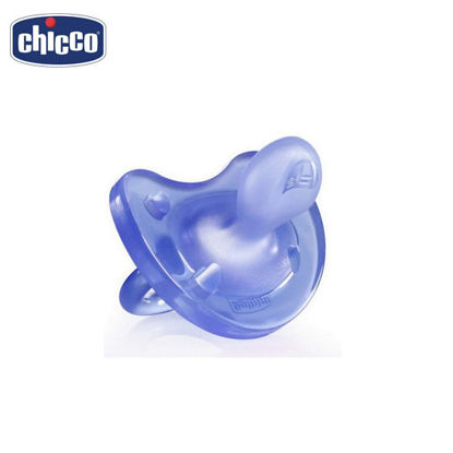 Picture of Chicco Physio Soft Soother Silicone 1pcs (6-16Mos) Blue