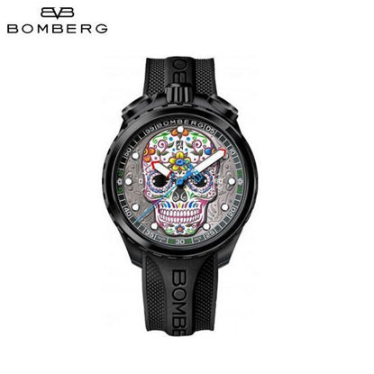 Picture of Bomberg Bolt-68 Heritage Black Steel Watch 45 mm