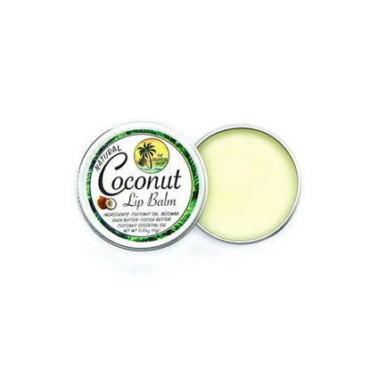 Picture of The Tropical Shop Natural Coconut Lip Balm 10g