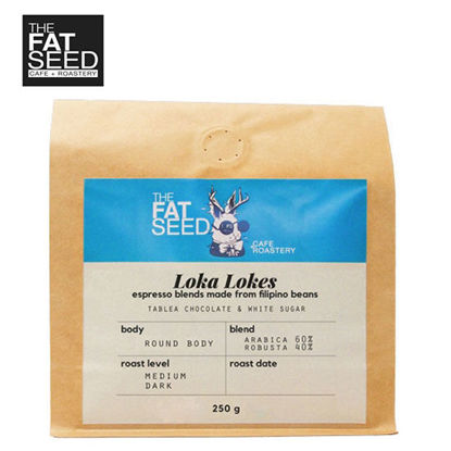 Picture of Loka Lokes 60% Specialty Arabica 40% Fine Robusta Blend 250G