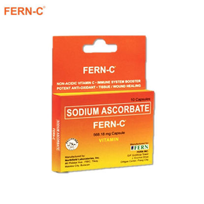 Picture of Fern C 10 capsules (sodium ascorbate, vitamin C)