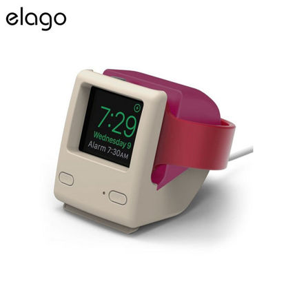 Picture of Elago W4 Stand for Apple Watch - iMac G3 Pink