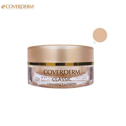 Picture of Coverderm Classic Concealing Foundation SPF30 01 15ml