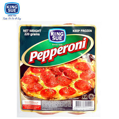 Picture of King Sue Ham & Sausage Co., Inc., Pepperoni, Sliced 220g