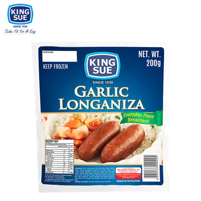 Picture of King Sue Ham & Sausage Co., Inc., Garlic Longaniza 200g