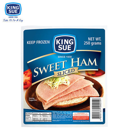 Picture of King Sue Ham & Sausage Co., Inc., Sweet Ham, Sliced 250g