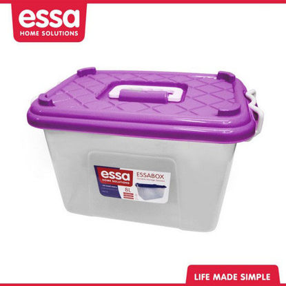 Picture of Essabox Durable Storage Solution 8L Purple