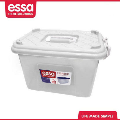Picture of Essabox Durable Storage Solution 8L White