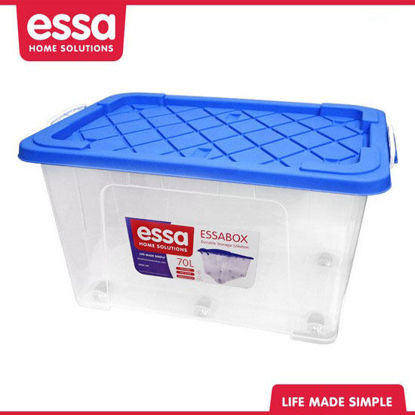Picture of Essabox Durable Storage Solution 70L Blue