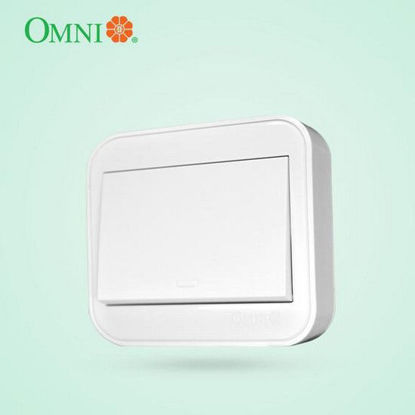 Picture of Omni WSS-201-PK Surface Mounted Convenience Wall Switch 1 Gang 10A