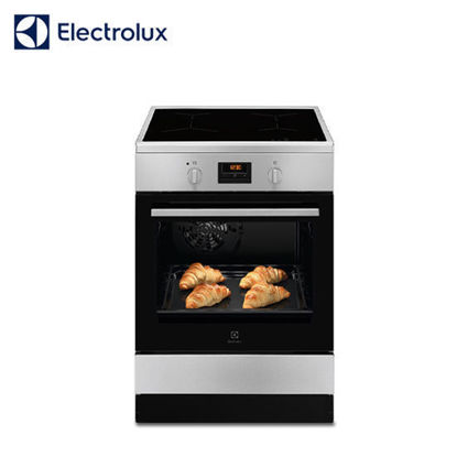 Picture of Electrolux LKI640200X 60cm Freestanding Cooker 4 Induction zones Electric Oven Cooking range