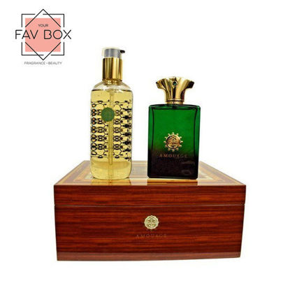 Picture of Amoauge Epic Men Edp 100ml+300ml Bl Marquetry Box Ph