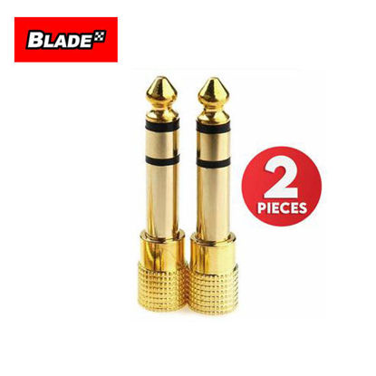 Picture of Blade 2Pcs 6.35mm (1/4 inch) Male to 3.5mm (1/8 inch)