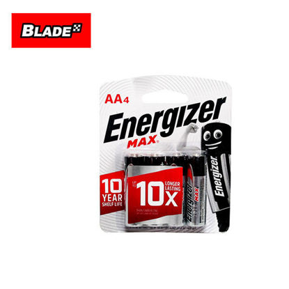 Picture of Energizer E91 MAX BP-4 AA 4 Pack 1.5V