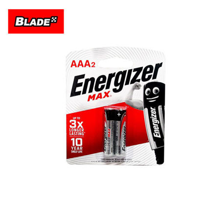 Picture of Energizer E92 MAX BP-2 AAA 2 Pack 1.5V