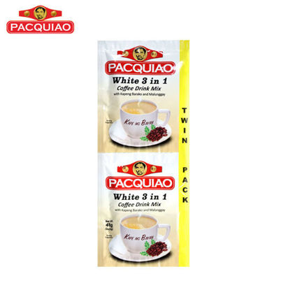 Picture of Pacquiao White 3 in 1 Coffee Twin Pack White