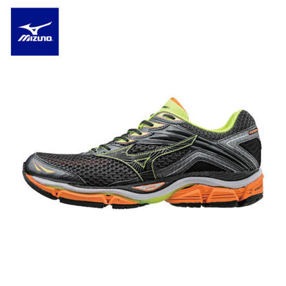 Picture of Mizuno Wave Enigma 6 Running Shoes for Men  - Charcoal - Black/Orange