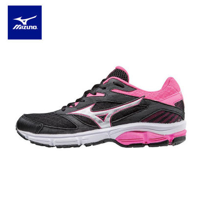 Picture of Mizuno Wave Surge Running Shoes for Women  - Black/Silver/Pink