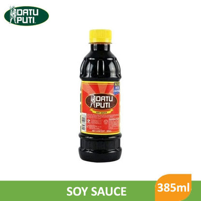 Picture of Datu Puti Soy Sauce Plastic 385ml -  007103