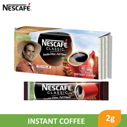 Picture of Nescafe Classic Instant Coffee 2g - Pack of 48 -  073090