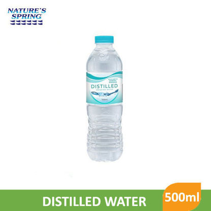 Picture of Nature's Spring Distilled Water 500 ml -  098145