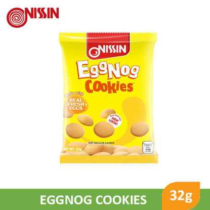 Picture of Nissin Eggnog Cookies 32g - 007455