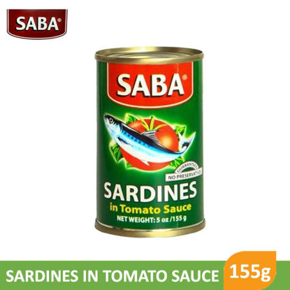 Picture of Saba Sardines In Tomato Sauce 155g -    023088