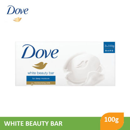 Picture of Dove  Bar White Beaty 3S 100G - 62902
