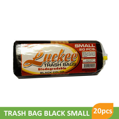 Picture of Luckee Trash Bag Black Small x 20S - 76654