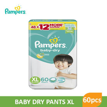 Picture of Pampers Bay Dry XL 54+6 - 079840