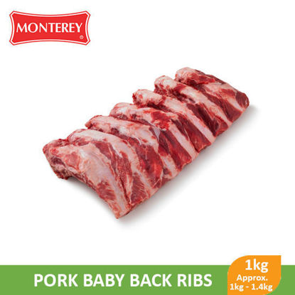 Picture of Monterey Pork Baby Back Rib (Approx. 1kg - 1.4kg) - 011553