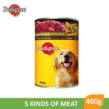 Picture of Pedigree Cans 5 Kinds Of Meats 400g - 10751