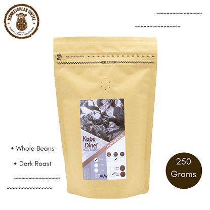 Picture of Kape Dine! Pure Arabica Whole Beans 250 Grams