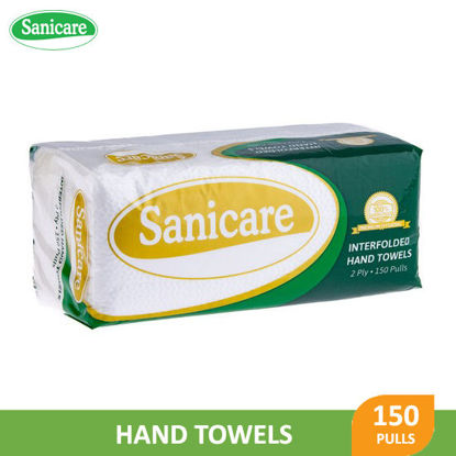 Picture of Sanicare Premium Interfolded Paper Towel 2 Ply - 150 Pulls -  005484