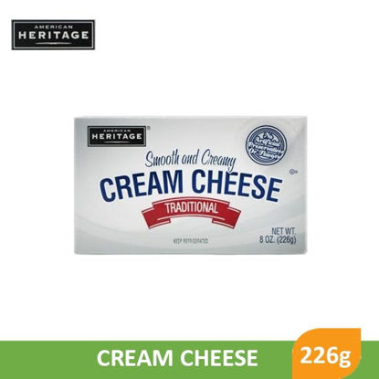 Picture of American Heritage Cream Cheese Plain Bar 226g - 49921