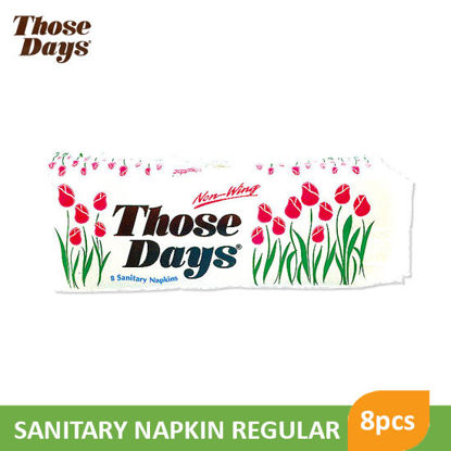 Picture of Those Days Regular Napkins 8's - 022184