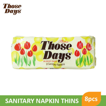 Picture of Those Days Sanitary Napkin Thin 8's - 022189