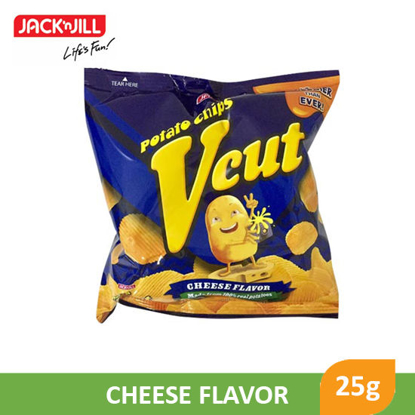 Picture of Jack N Jill V Cut Potato Chips 25g, Cheese - 013941