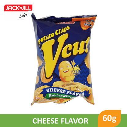 Picture of Jack N Jill V Cut Potato Chips 60g, Cheese - 013944