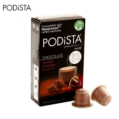 Picture of Podista Smooth & Creamy Hot Chocolate Nespresso Compatible Capsule