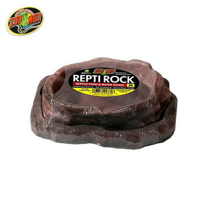 Picture of Zoo med  Reptivite Rock Water Dish 6.5X5X1.5