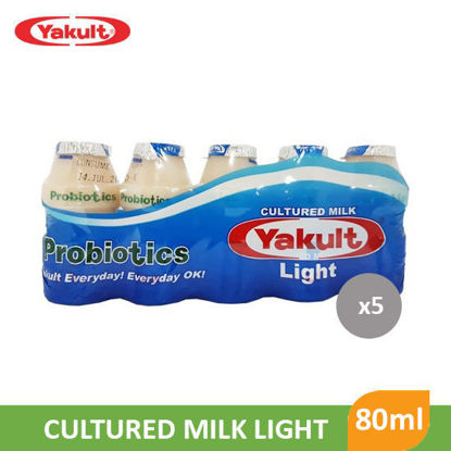 Picture of Yakult Light 80ml x 5's - 077765